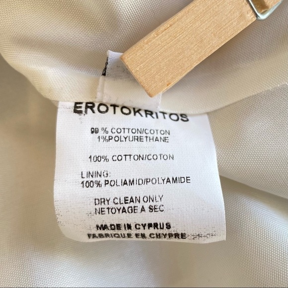 Erotokritos Designer box pleated skirt - Picture 8 of 9